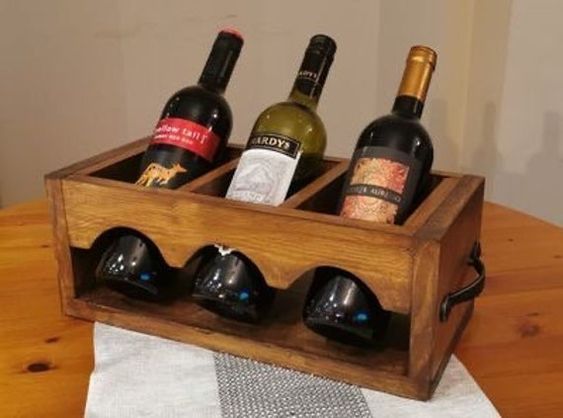 Rustic Wine Rack